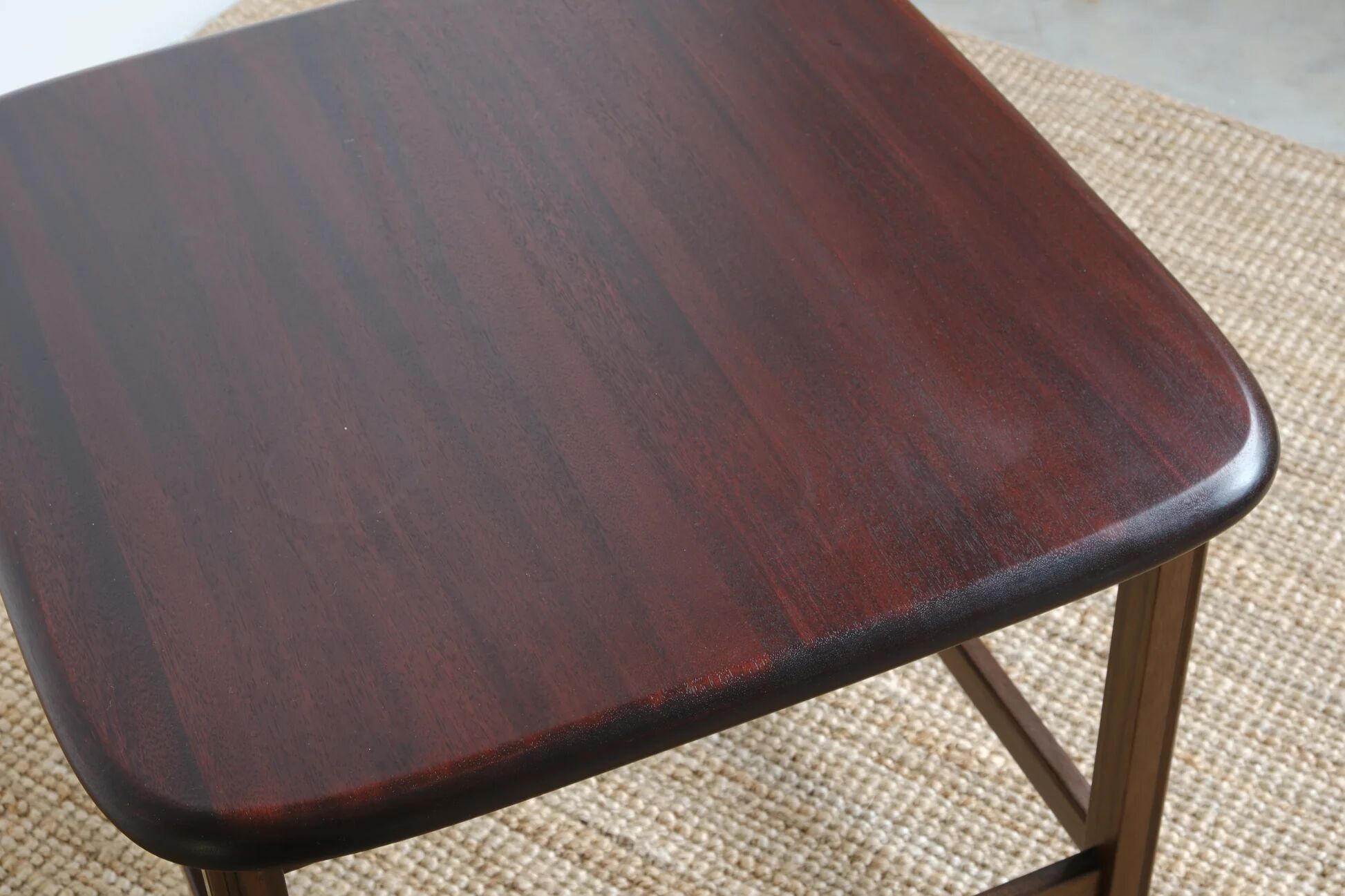 Table basse en acajou danois