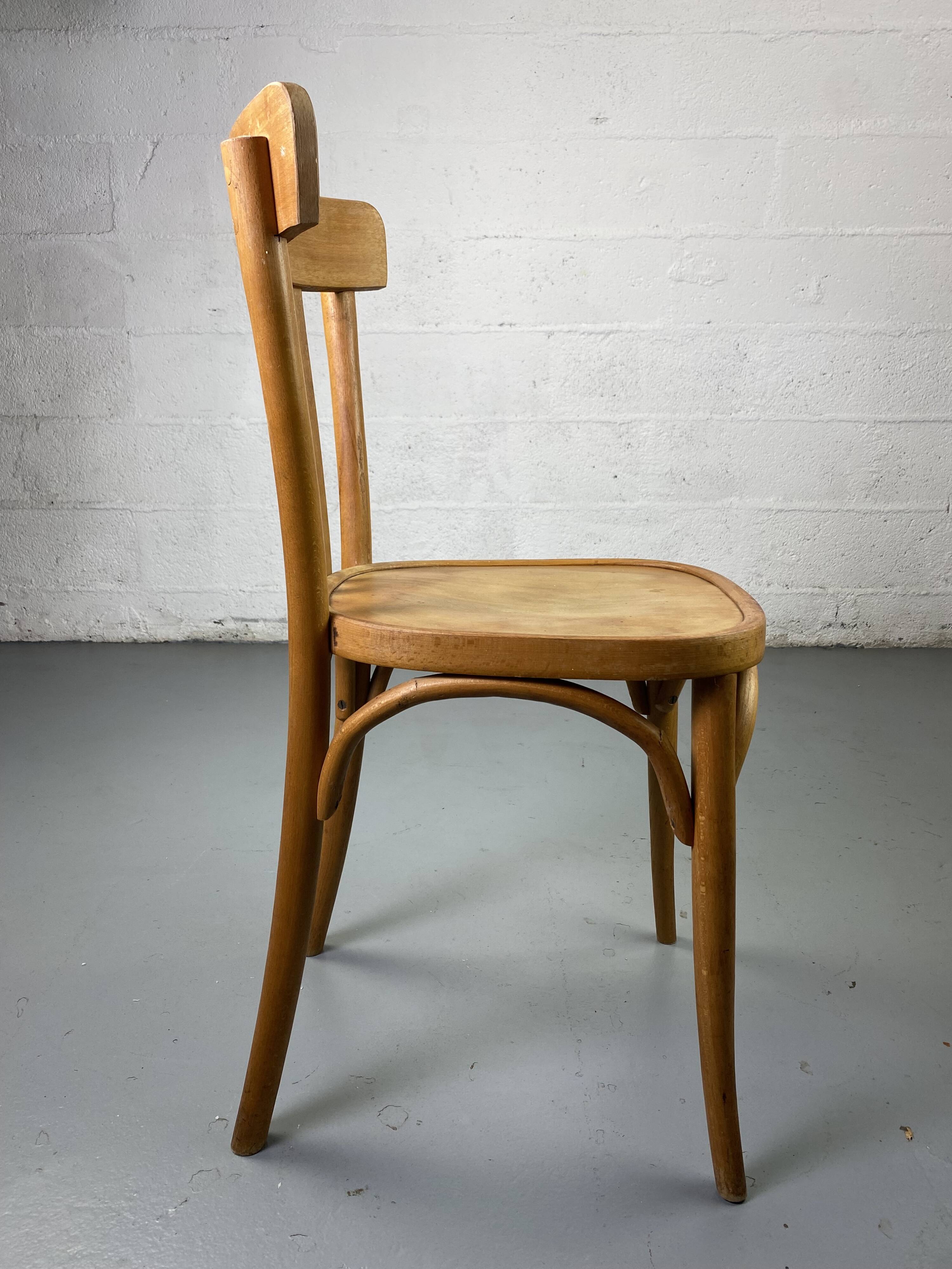 Wooden bistro chair