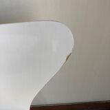 Set of 4 chairs series 7 Jacobsen Fritz hansen 1969 Denmark white