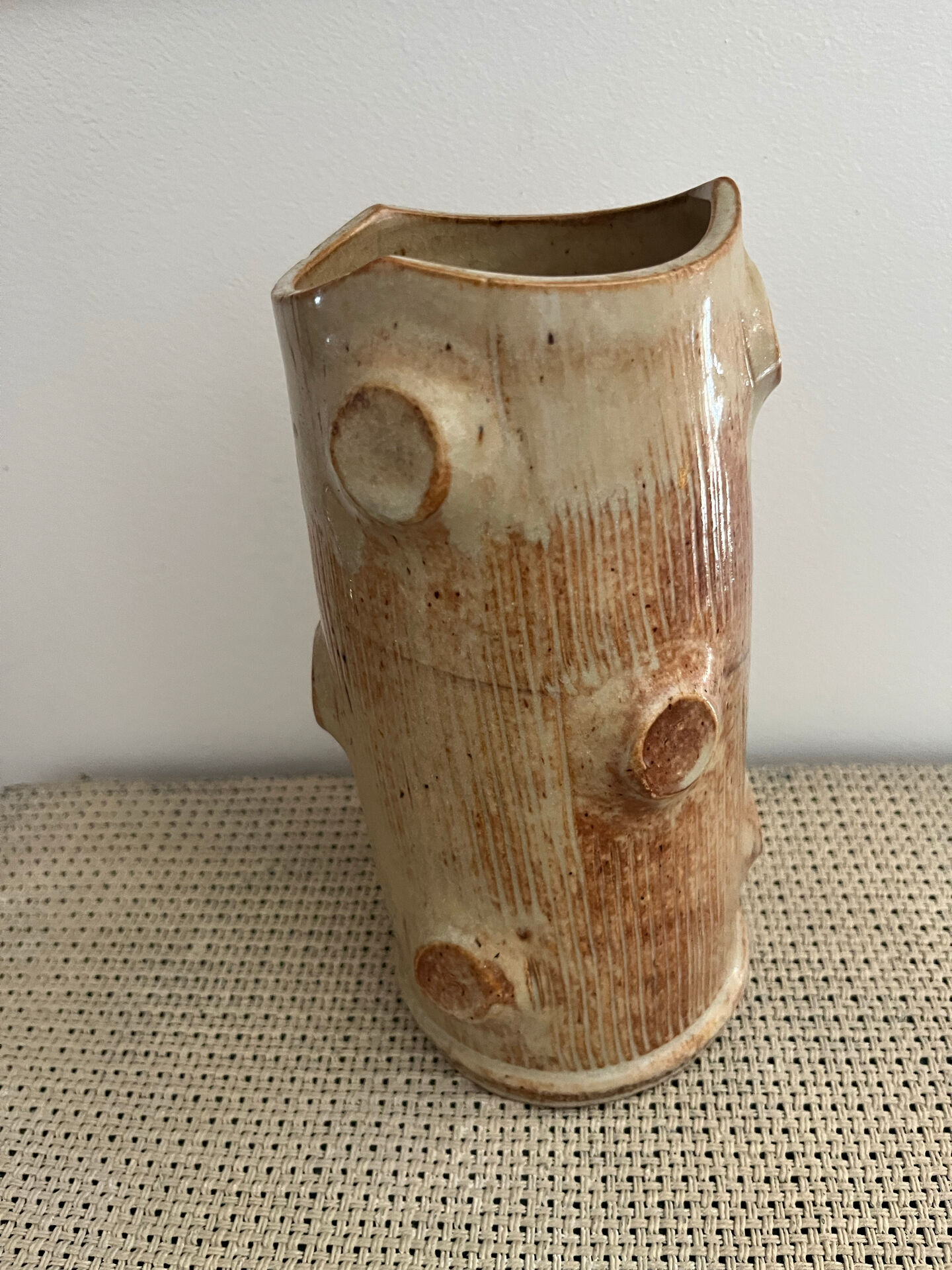 Stoneware vase