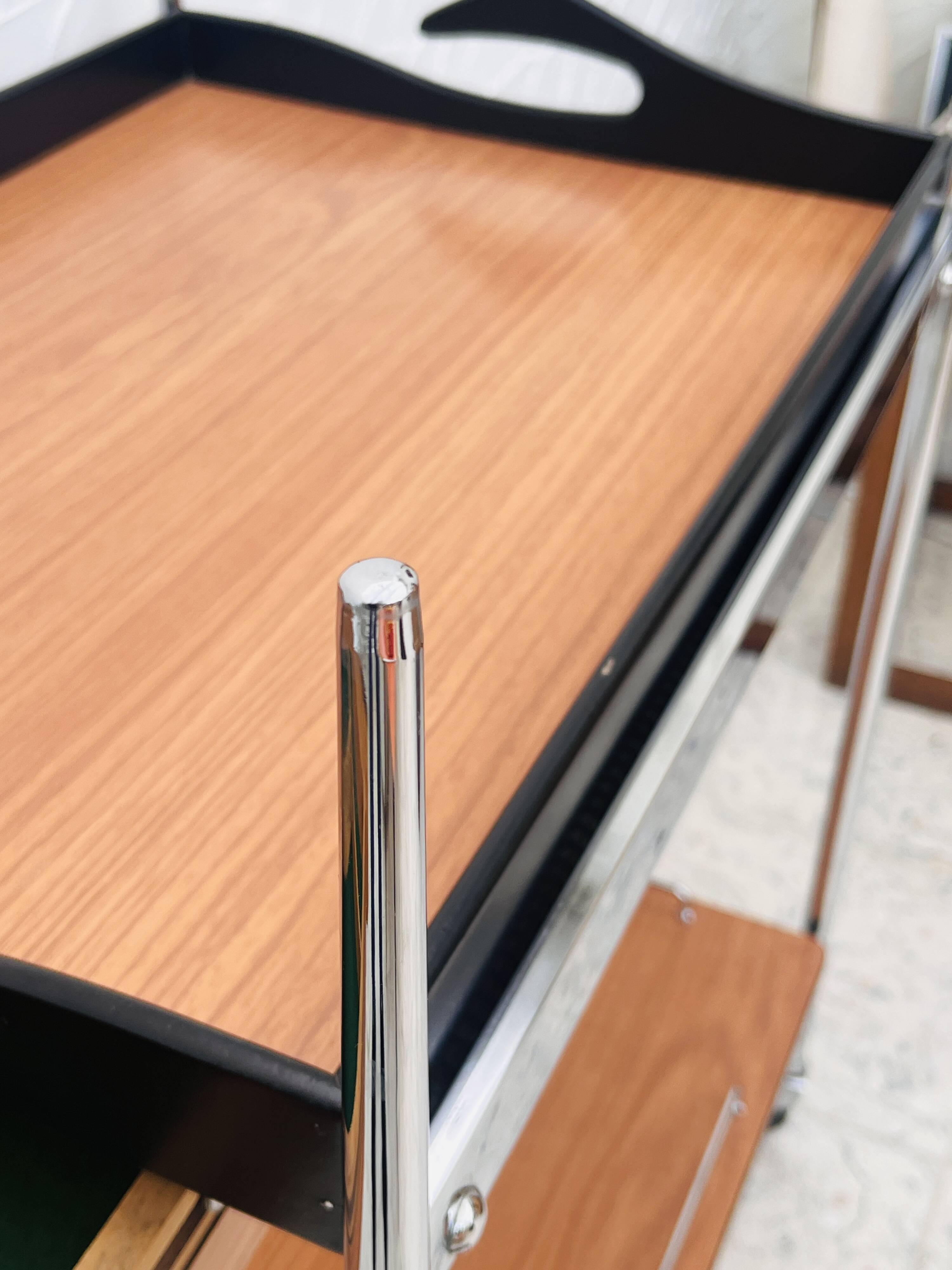 Italian design serving cart