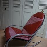 Swiss Nonna Rocking Chair by Paul Tuttle for Sträslle, 1970's