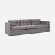 Sofa BERGEN grey melange, Scandinavian design
