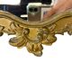Miroir baroque doré vintage / miroir mural