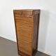 Vintage large oak shutter cabinet | 1930s