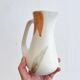 Niderviller glazed ceramic carafe