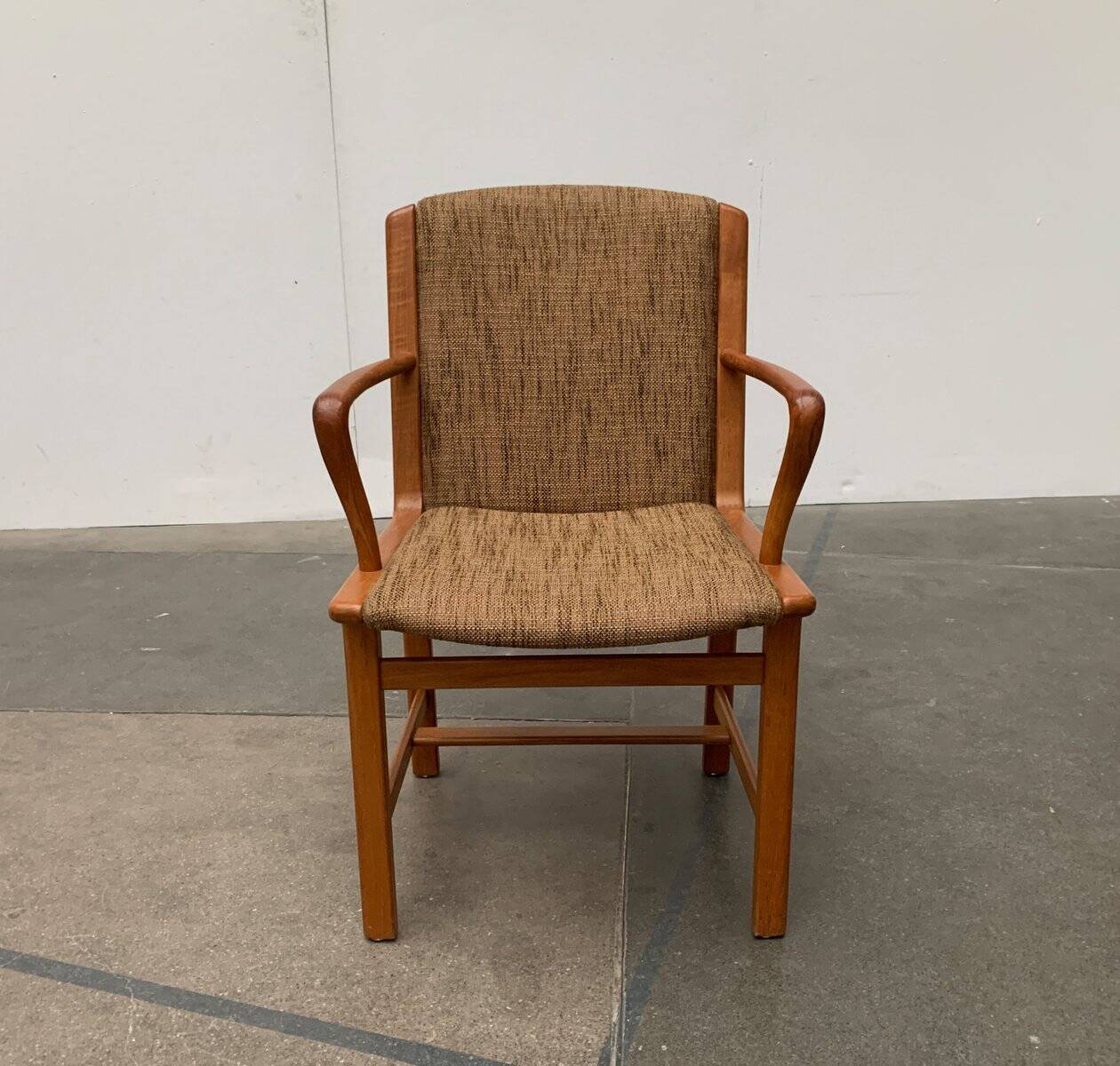 Set of vintage Danish teak chairs