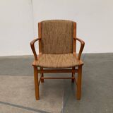 Set of vintage Danish teak chairs