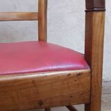 Armchair cherry tree period Restoration XIX °