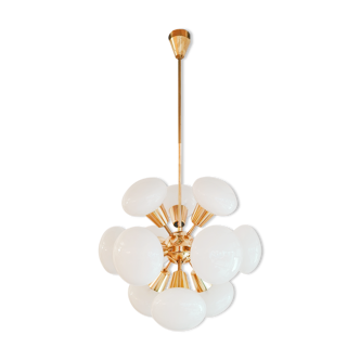 Sputnik chandelier by Jaroslav Bejvl for Kamenicky Senov