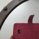 Industrial window mirror 37cm