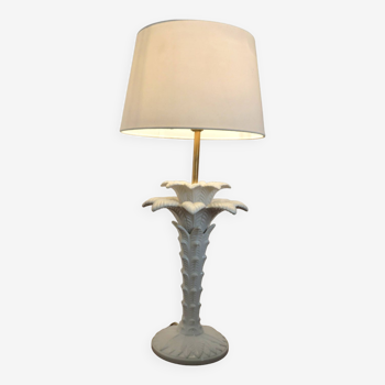 “Palm tree” lamp in ceramic, Italian work, 1960