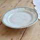 Low iron patina compote dish K&G Lunéville