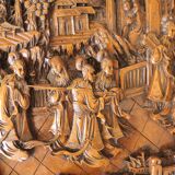 Chinese coffee table carved wood