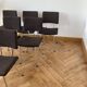 Lot de 6 chaises années 60