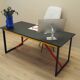 Acacia desk, Italian design, 1980s, production: Italy