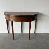 Console demie Lune - table à jeux