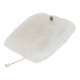 Midcentury wall sconce Kalmar in frosted ice glass, Austria, 1960s