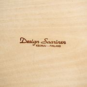 Set of birch wood plates by Eero Saarinen for Keuruu 60s
