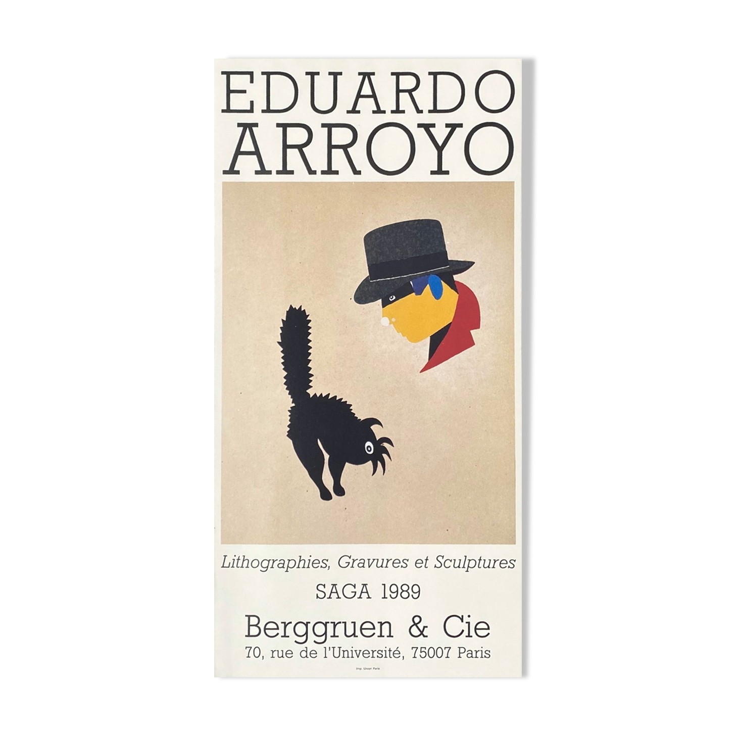 Arroyo poster Berggruen 1989