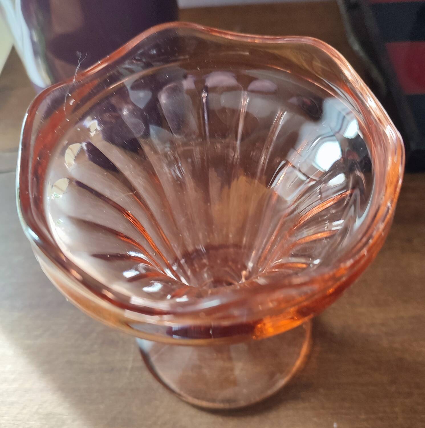 6 Arc pink dessert cups