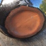 Enamelled terracotta pitcher, France, 1950s