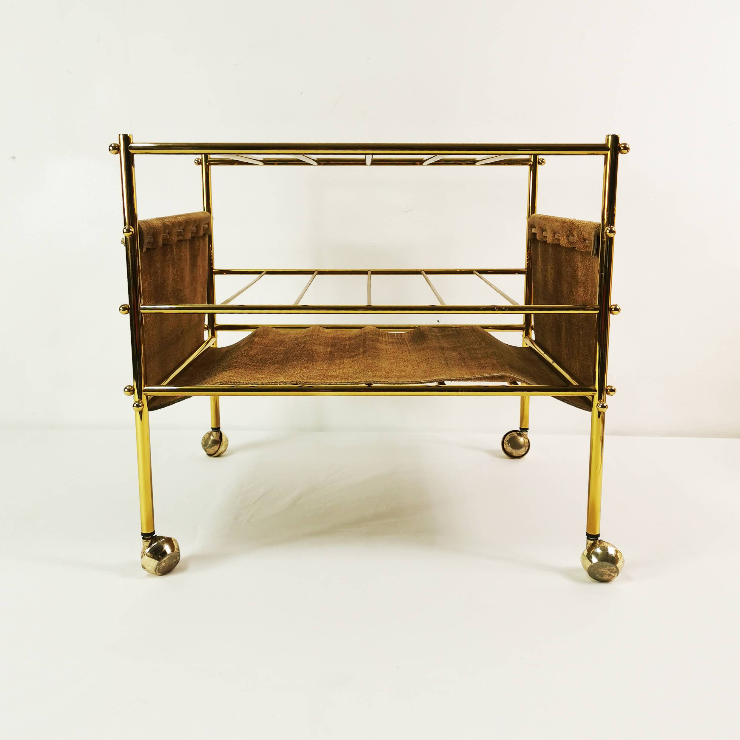 Newspaper side table, Mid Century, Germany, 1960s.