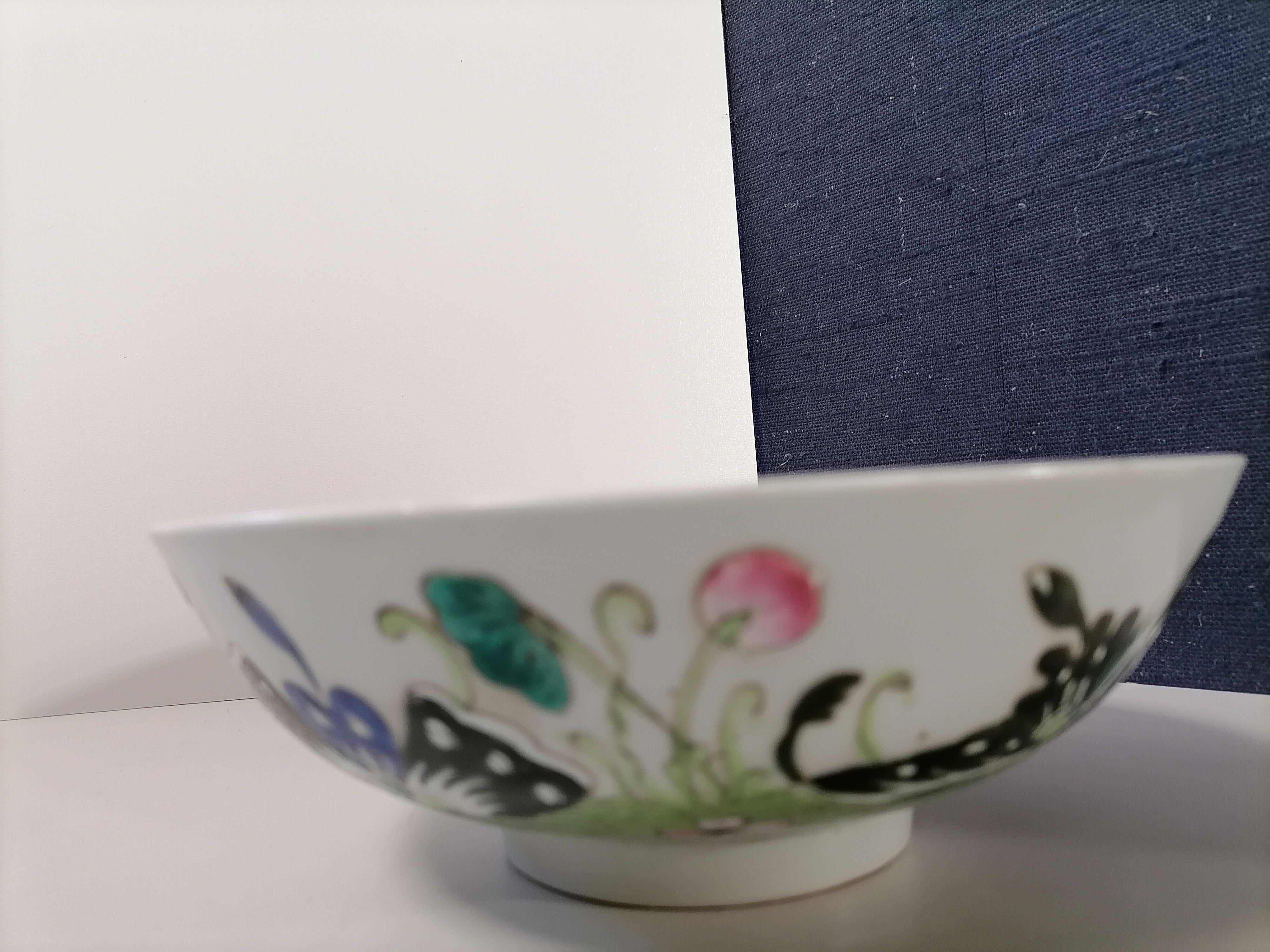 Assiette creuse asiatique