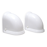 Paire d'Appliques Ventaglia par Rodolfo Bonetto pour Guzzini 1983