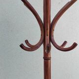 Antique Thonet style parrot coat rack