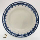 4 deep plates "Orchies - Nord". Mikado model.