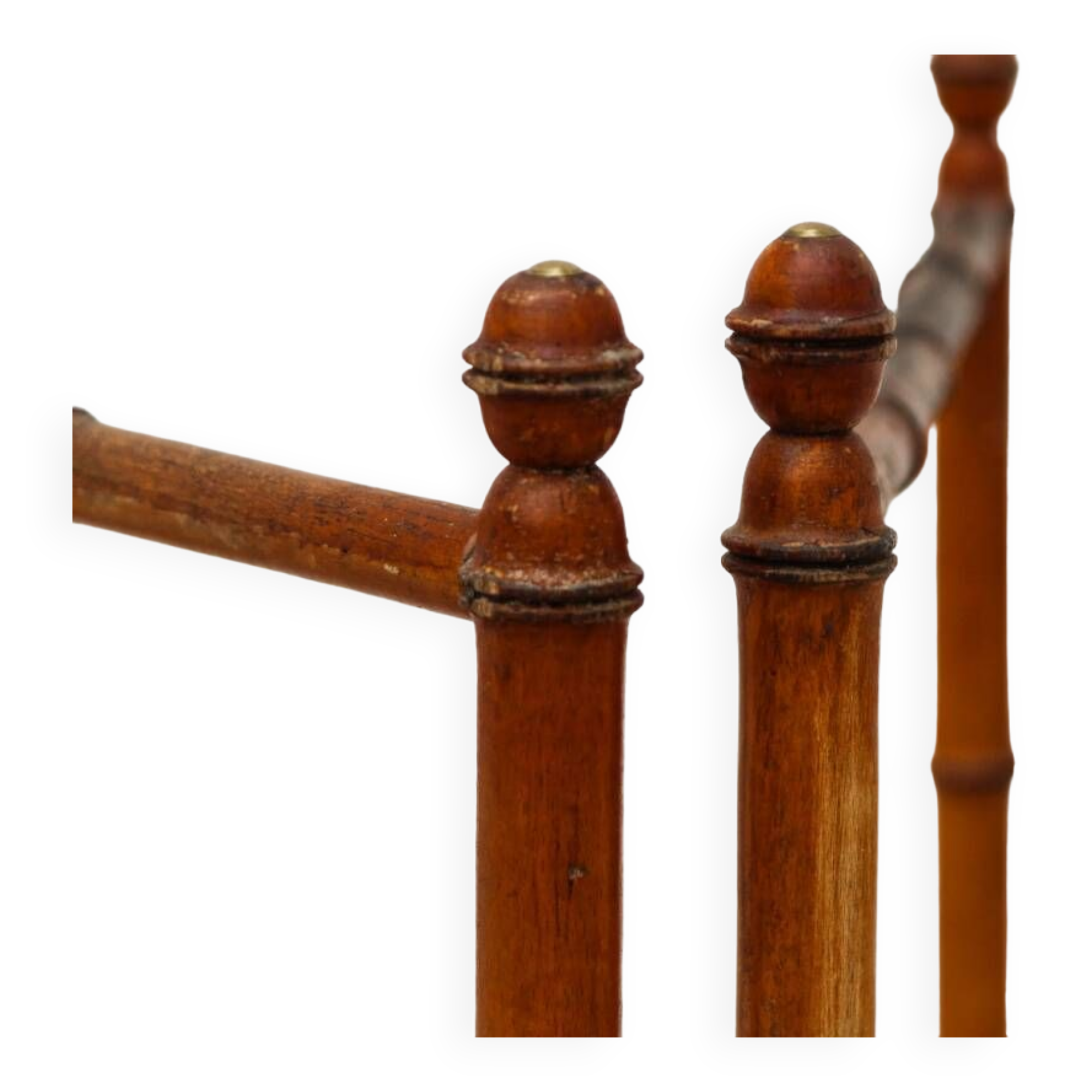 Porte serviettes, étendoir en bambou