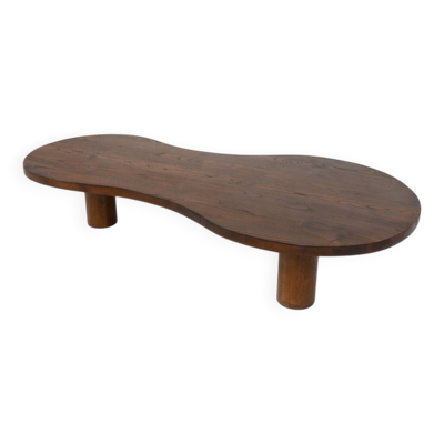 Organic Shaped Wooden Coffee Table, Contemporary, Italy
