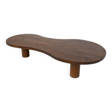 Organic Shaped Wooden Coffee Table, Contemporary, Italy