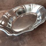 Oval metal plate