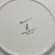 Pair of plates Moustiers décor to musician