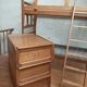 Stackable twin beds with storage chests