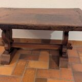 Rectangular monastery coffee table in solid oak
