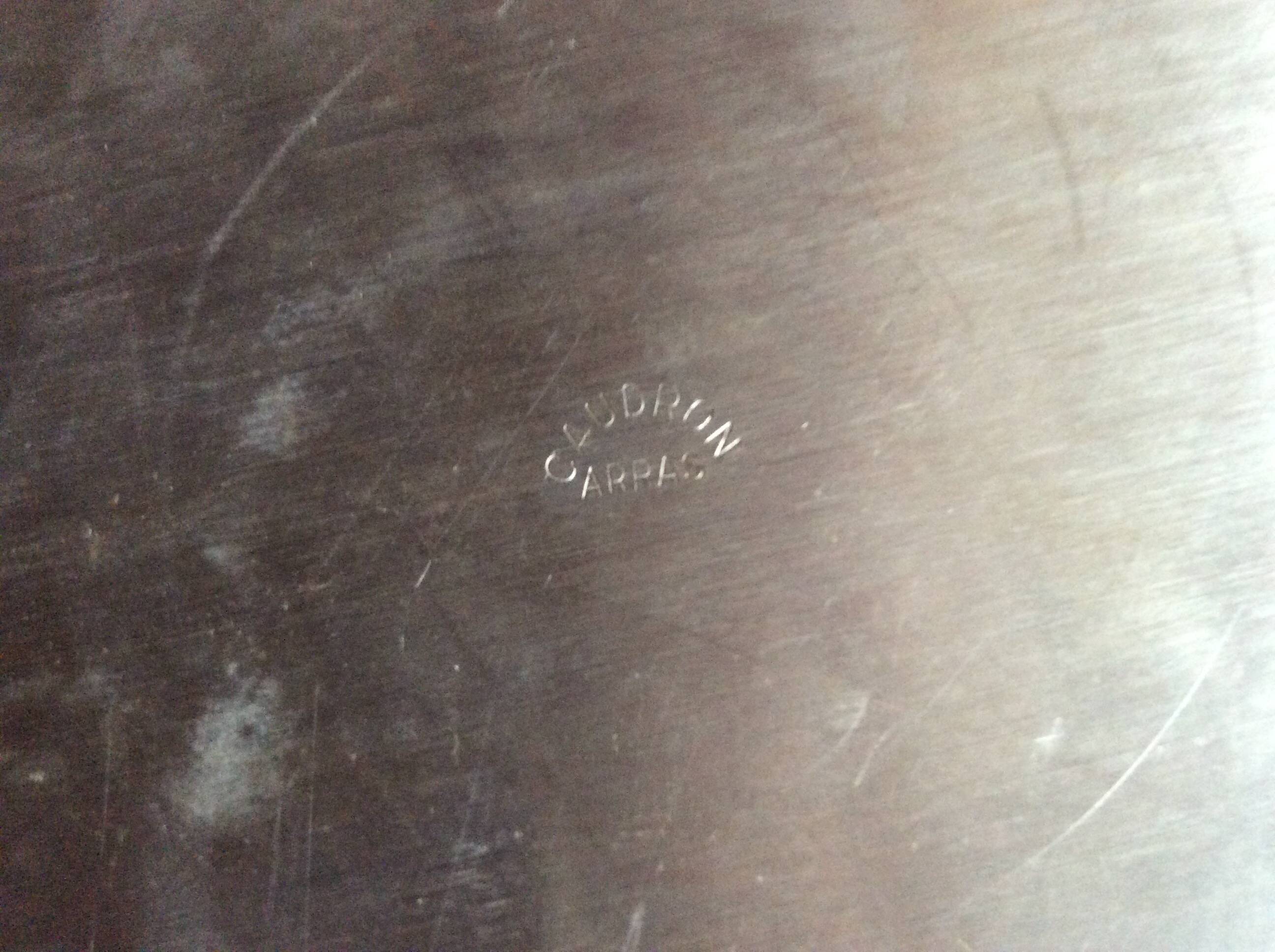 Stainless steel dish