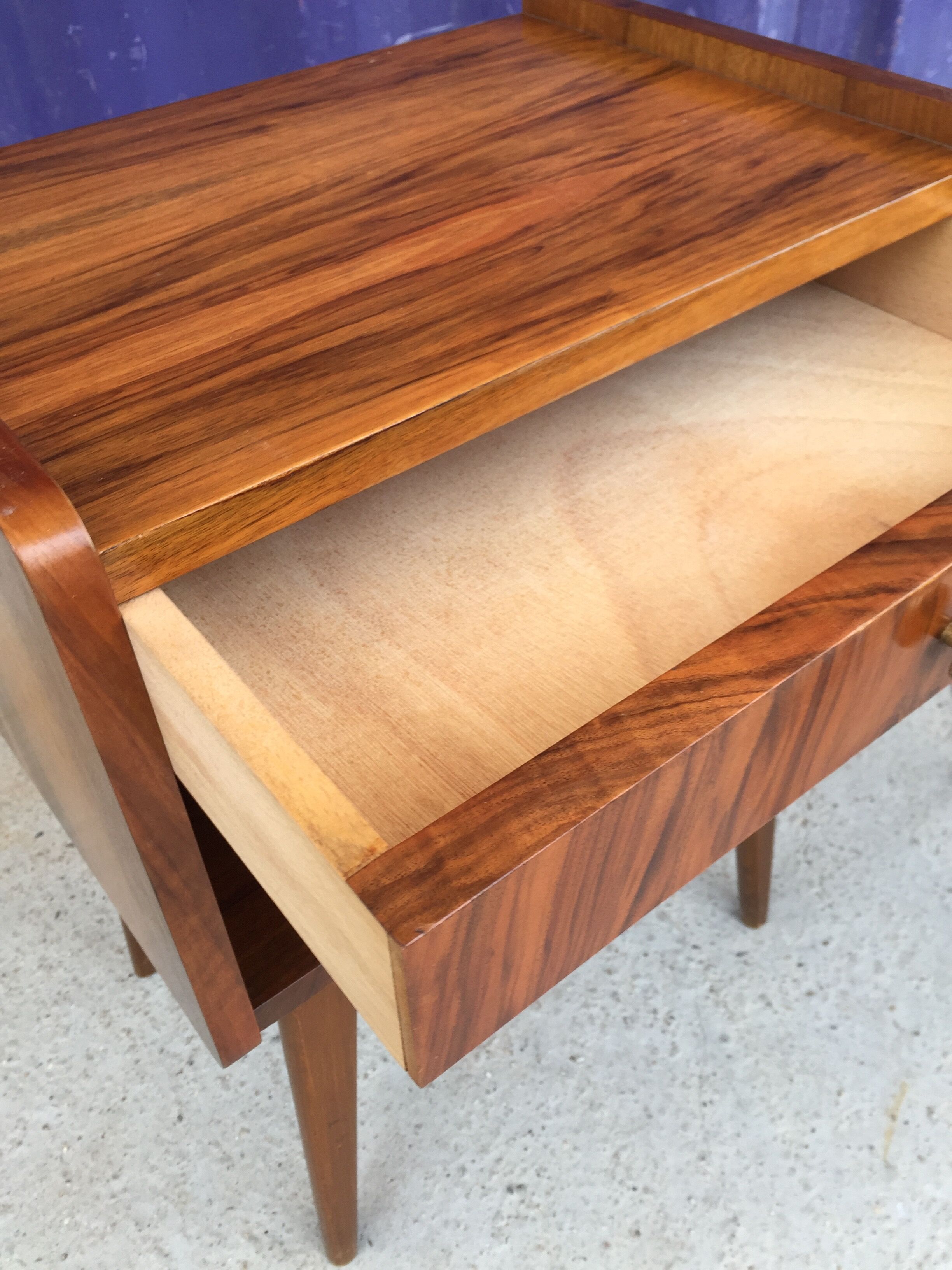 Pair of bedside 1960s