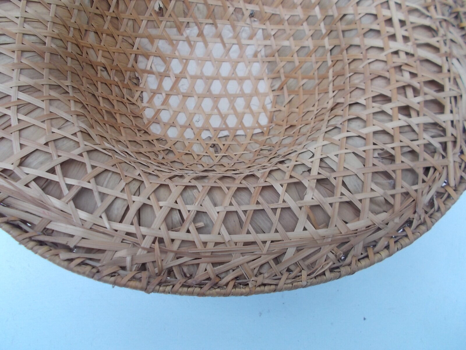 Colonial-style Asian straw hat