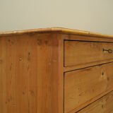 Pine chest of drawers, Danish design, 1950s, production: Denmark