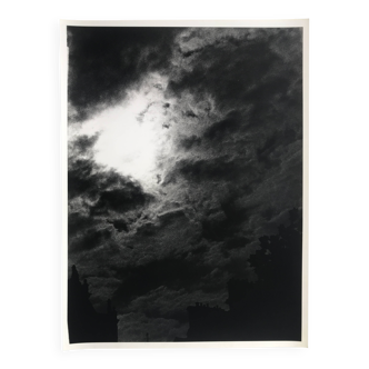 Rosine nusimovici, untitled (cloud ii), c 1980. black and white silver print