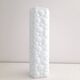 Space Age vase in opaline glass decorated with bubbles