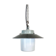 Industrial Hanging Lamp with Milk Glass, 1970s