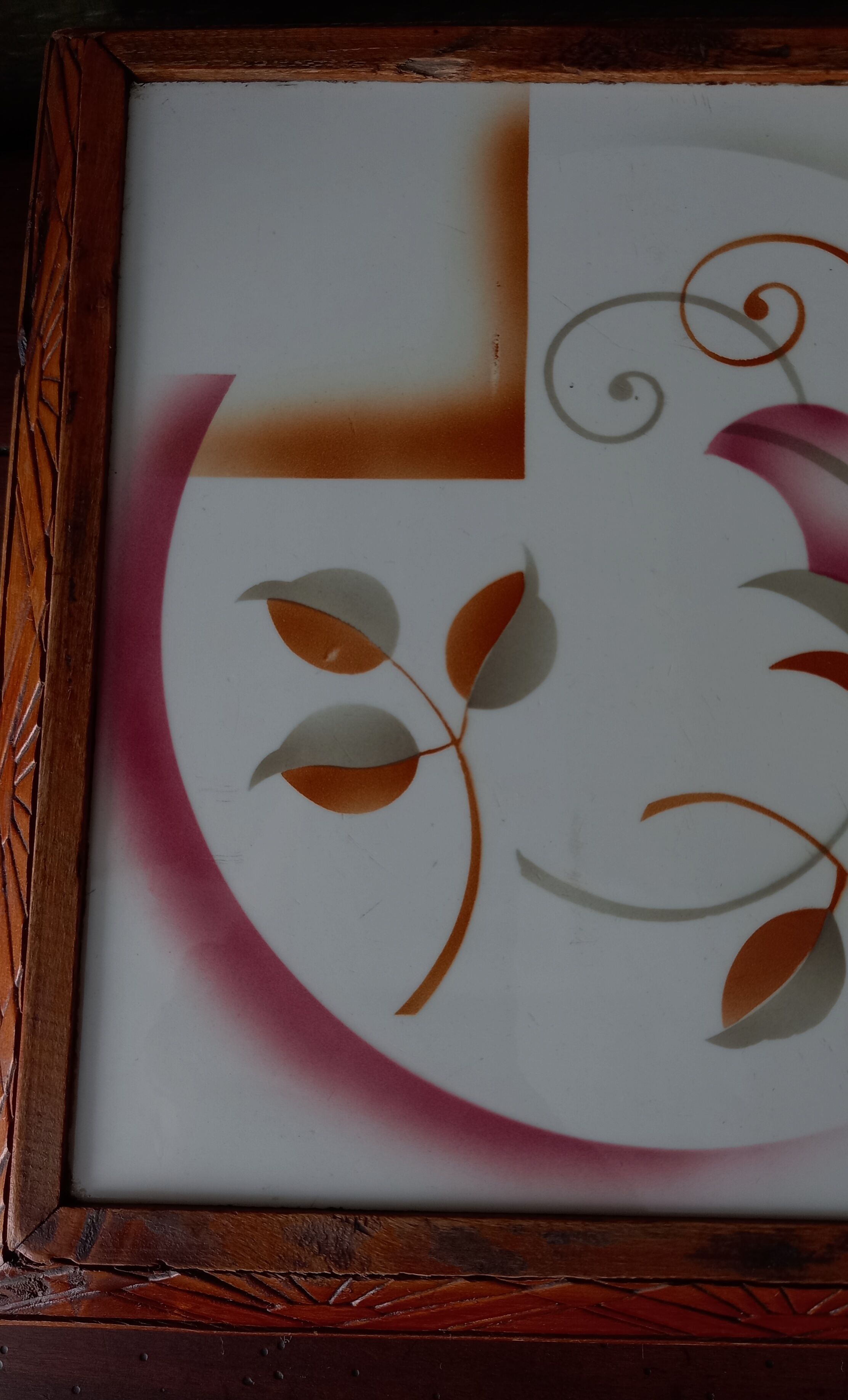 Faience tile trivia and Art Deco carved wooden tower