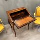 Writing desk in marquetry of the napoleon III period around 1870