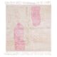 Handwoven natural wool rug, traditional artisan 2/3 m