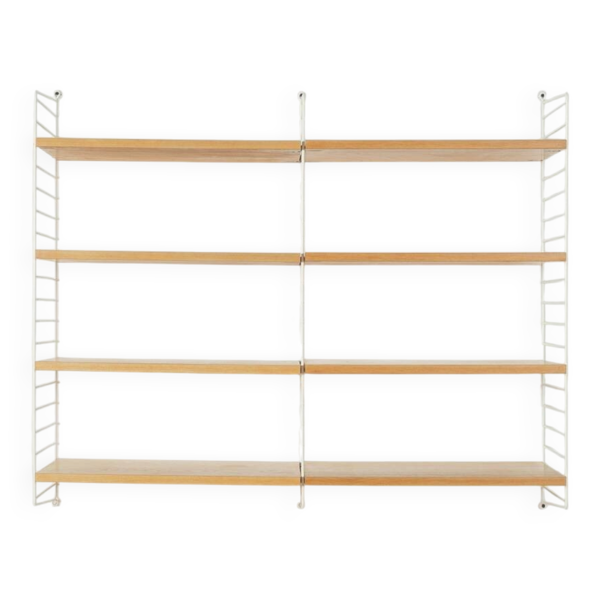 String shelf by Nils Strinning in ash veneer, 1949