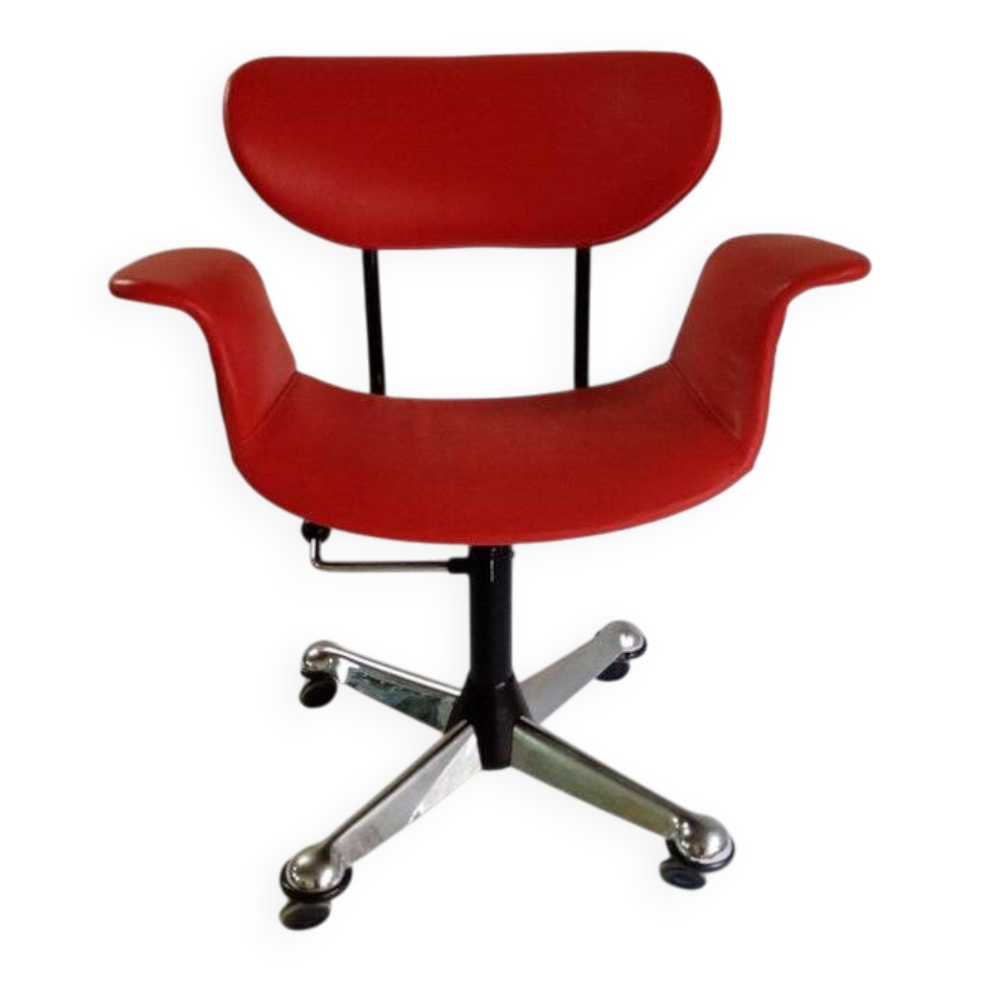Chaise de bureau attribuée à Gastone Rinaldi pour Rima, années 1960.